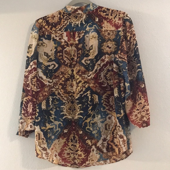 Chaps Denim Women’s Blouse - Picture 4 of 5